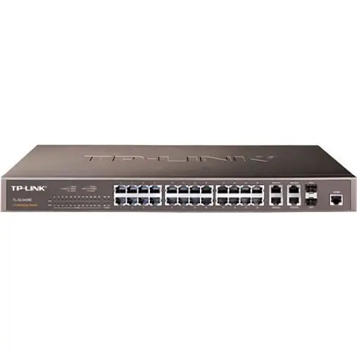 TP-Link TL-SL5428E 24 Port 10/100 + 2 Port GBit Switch