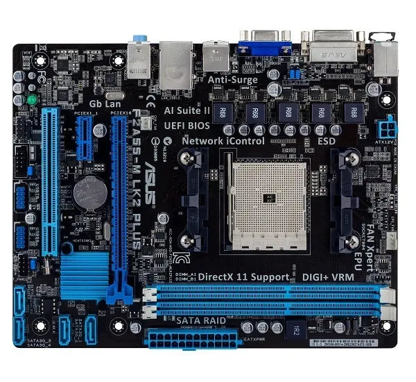 Asus F2A55-M LK2 Plus FM2 DDR3 Anakart