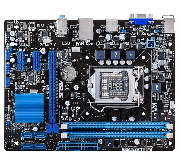Asus H61M-E H61 Ddr3 S+V+Glan 1155p 16x