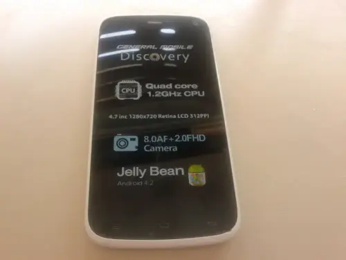 General Mobile Discovery 4 GB Siyah Cep Telefonu