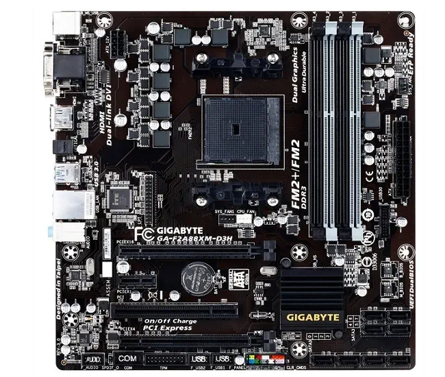 Gigabyte F2A88XM-D3H Amd FM2 DDR3 Atx Anakart
