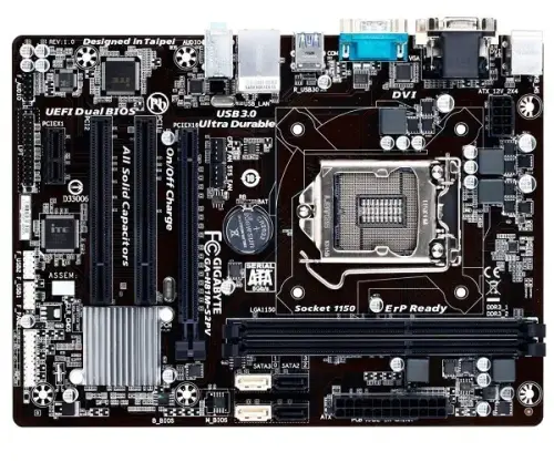  Gigabyte GA-H81M-S2PV Intel H81 1600MHz DDR3 LGA1150 mATX Anakart