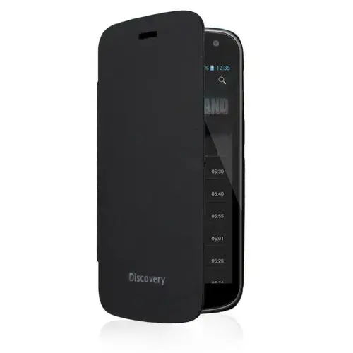General Mobile Discovery Flipcase Siyah Kılıf