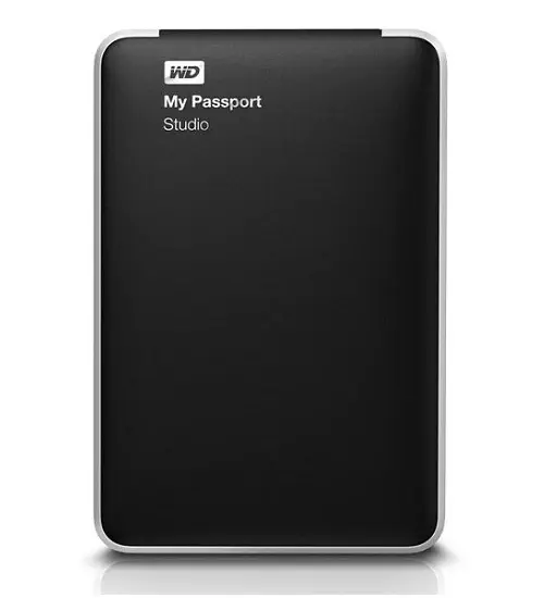 WD My Passport Studio 1 Tb 2.5″  USB2.0 WDBGJA0010BBK-EESN Taşınabilir Disk Siyah 