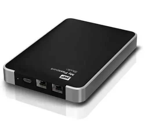 WD My Passport Studio 1 Tb 2.5″  USB2.0 WDBGJA0010BBK-EESN Taşınabilir Disk Siyah 
