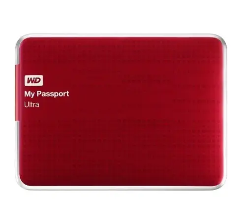 WD 1Tb  2.5″ My Passport Ultra USB3.0 Taşınabilir Disk Kırmızı WDBZFP0010BRD-EESN