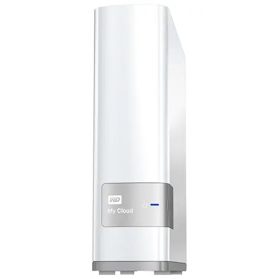 WD 3Tb 3.5″ My Cloud Gigabit Ethernet Beyaz Taşınabilir Disk WDBCTL0030HWT