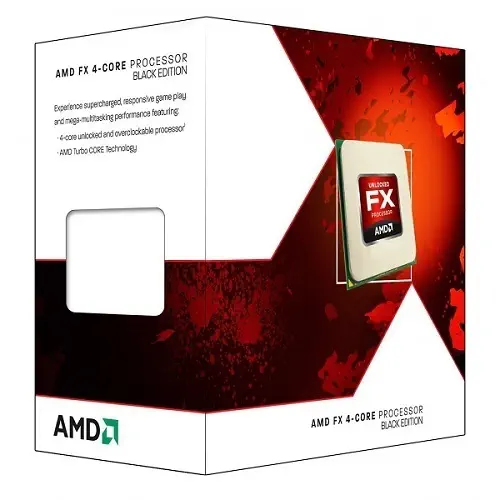 AMD FX 4-Core Black Edition FX-4300 3.8GHz-4GHz 4/4 8MB Soket AM3+ 32nm 95W Fanlı İşlemci
