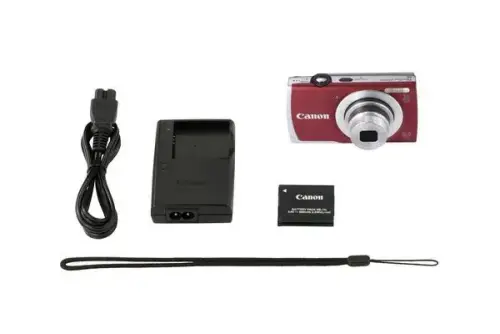 Canon P.Shot A2500 Dijital Fotoğraf Makinesi Kırmızı