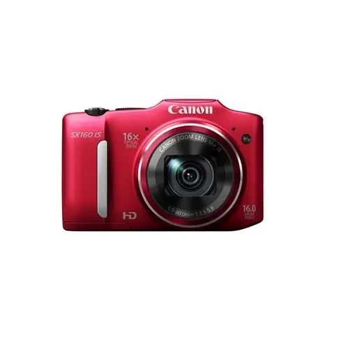 Canon Powershot SX160 IS Dijital Fotoğraf Makinesi Kırmızı