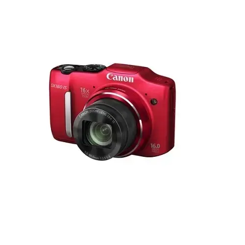 Canon Powershot SX160 IS Dijital Fotoğraf Makinesi Kırmızı