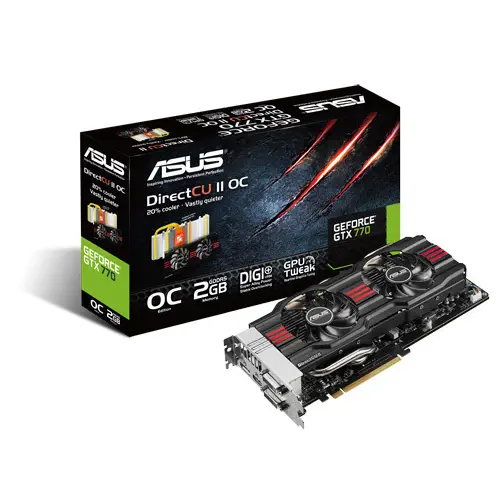 Asus GTX770 DC2OC 256Bit 2Gb Ddr5 Ekran Kartı