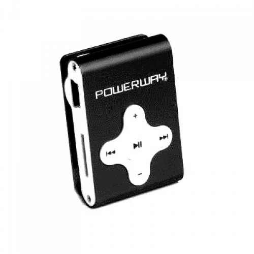 Powerway DRNX08 4 GB Mini mp3 Siyah