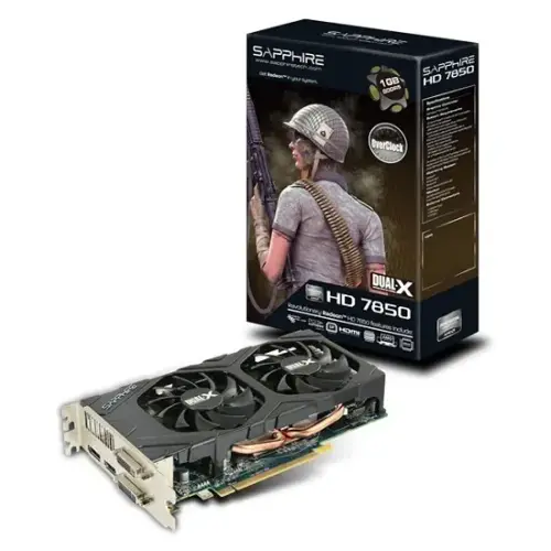 Sapphıre HD7850 1 Gb Ddr5 256Bit O.C. Ekran Kartı