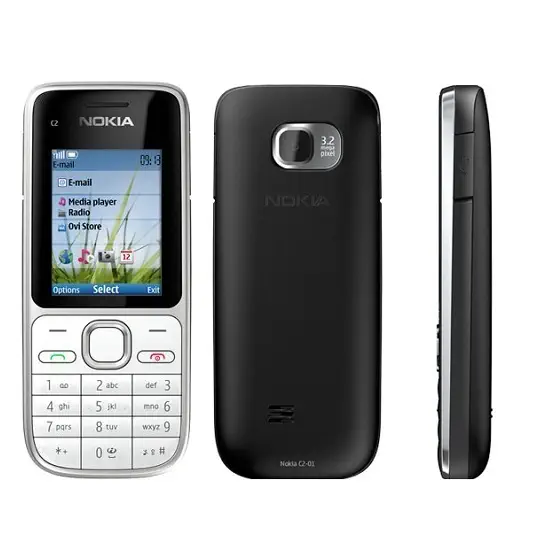 Nokia C2-01 Gümüş