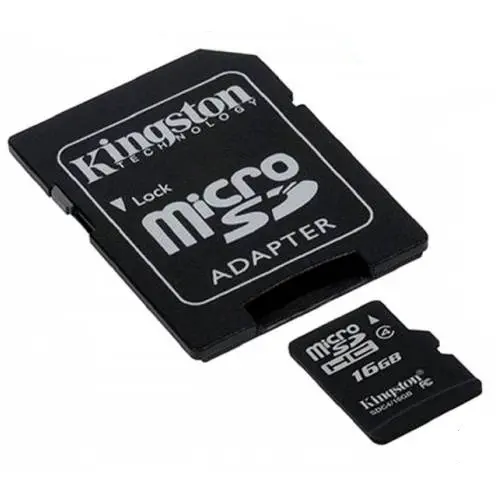 Kingston 16 Gb Micro SDHC Kart SDC4/16G ( SD Adaptörlü )