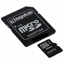 Kingston 16 Gb Micro SDHC Kart SDC4/16G ( SD Adaptörlü )