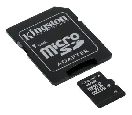 Kingston 32 Gb Micro SDHC Kart ( SD Adaptörlü )