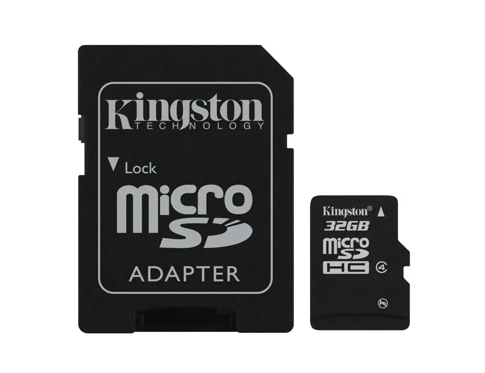 Kingston 32 Gb Micro SDHC Kart ( SD Adaptörlü )