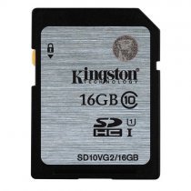 Kingston 16GB Class10 45MB/s UHS-I SDHC Hafıza Kartı SD10VG2/16GB
