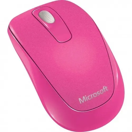 Microsoft Mobile 1000 Nano Mouse Pembe USB
