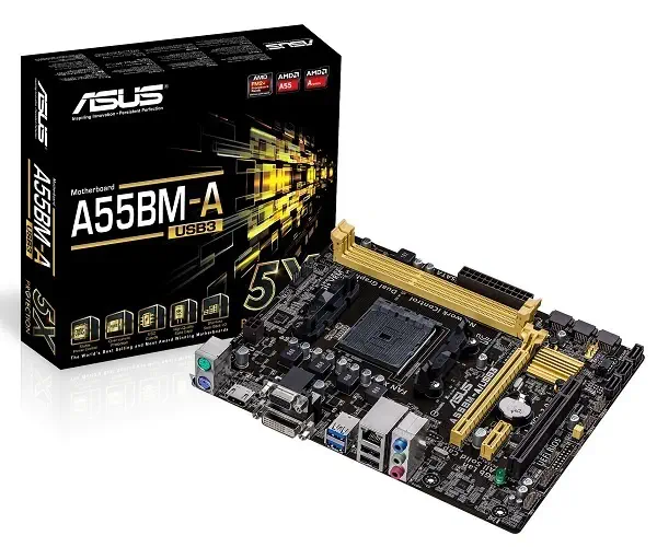 Asus A55BM-A/USB3 Amd A55 Ddr3 FM216x Anakart