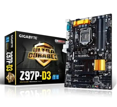 Gigabyte Z97P-D3 Z97 DDR3 SATA3 Glan USB3 1150p Anakart