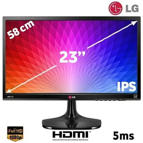 LG 23MP55HQ-P 23″ 5ms IPS Led Monitör
