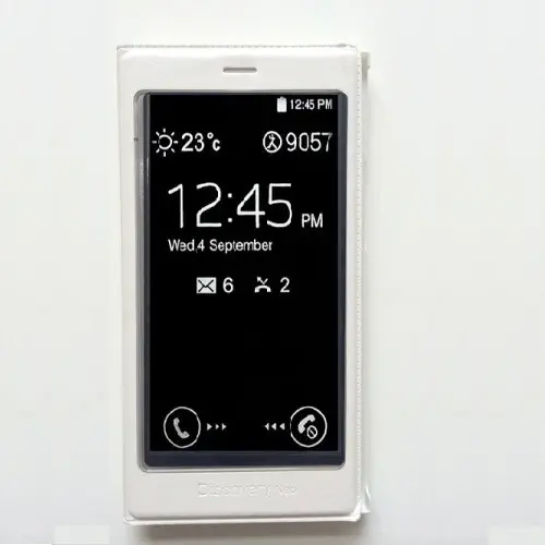 General Mobile Elite Flipcase Beyaz Kılıf