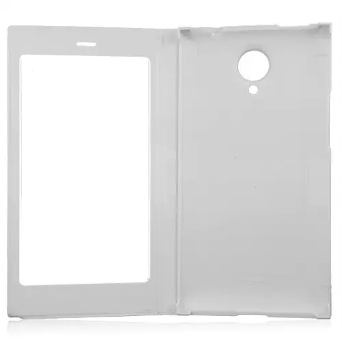 General Mobile Elite Flipcase Beyaz Kılıf