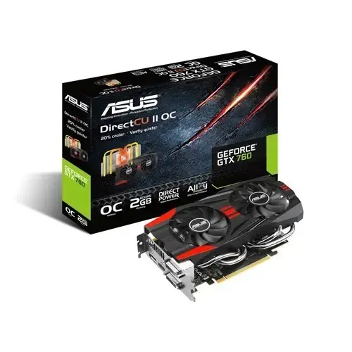 Asus GTX760 DC2OC 256Bit 2Gb Ddr5 Ekran Kartı
