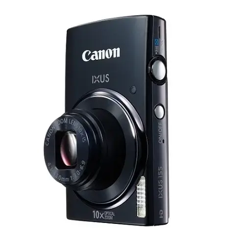 Canon Ixus 155 IS Fotoğraf Makinesi Siyah 
