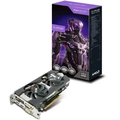 Sapphıre R9 270X Dual-X 4Gb Ddr5 256Bit O.C. Ekran Kartı