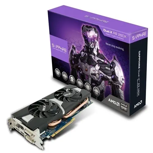 Sapphıre R9 280X 3Gb Ddr5 384Bit DUAL-X OC Ekran Kartı