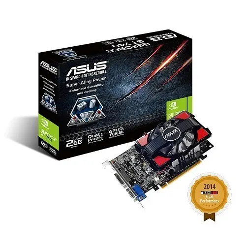 Asus GT740 2GB 128Bit DDR3 Ekran Kartı
