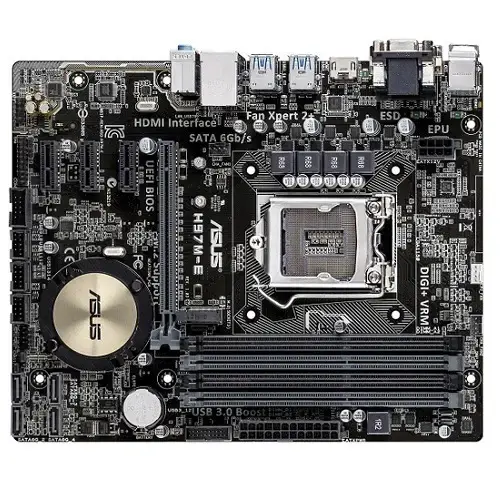 Asus H97M-E  DDR3 S+V+GLAN+ 1150p 16x Anakart