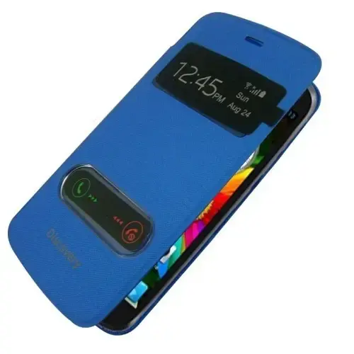 General Mobile Discovery Flipcase Mavi Kılıf
