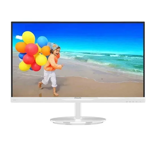 Philips 224E5QSW/01 21.5″ 5ms (Analog+DVI) Full HD IPS Beyaz Led Monitör