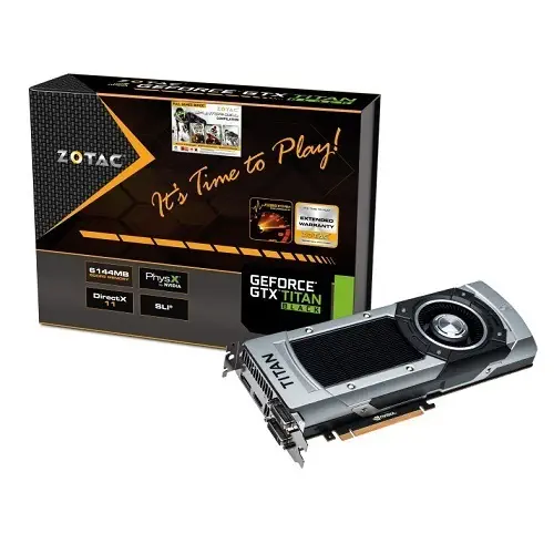 Zotac GTX TITAN BLACK 6GB GDDR5 384Bit Ekran Kartı