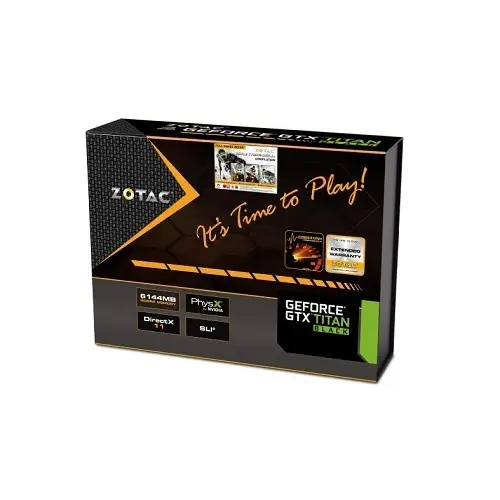 Zotac GTX TITAN BLACK 6GB GDDR5 384Bit Ekran Kartı