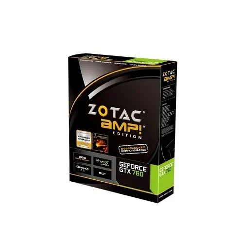 Zotac GTX 760 2GB AMP! GDDR5 256Bit Ekran Kartı (ZT-70402-10P)
