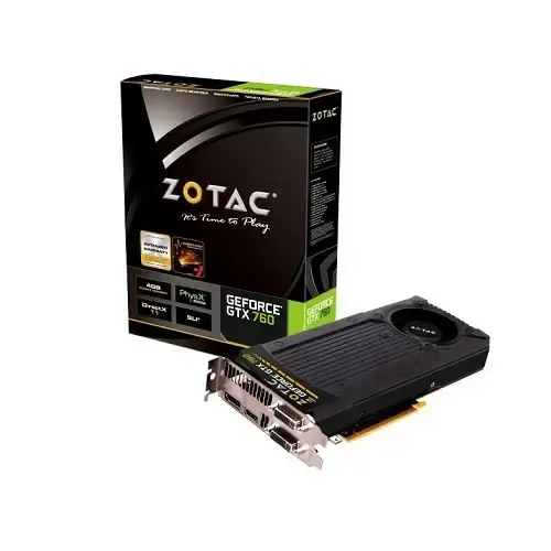 Zotac GTX 760 4GB GDDR5 256Bit Ekran Kartı (ZT-70406-10P)