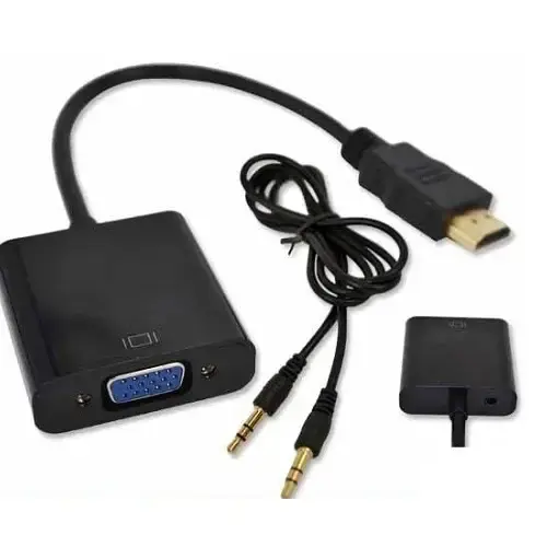HDMI to VGA Çevirici Adaptör Kablo SP127+Audio