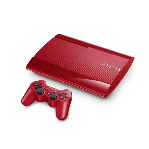 Sony Playstation 3  Ultra Slim 12GB Oyun Konsolu Kırmızı 