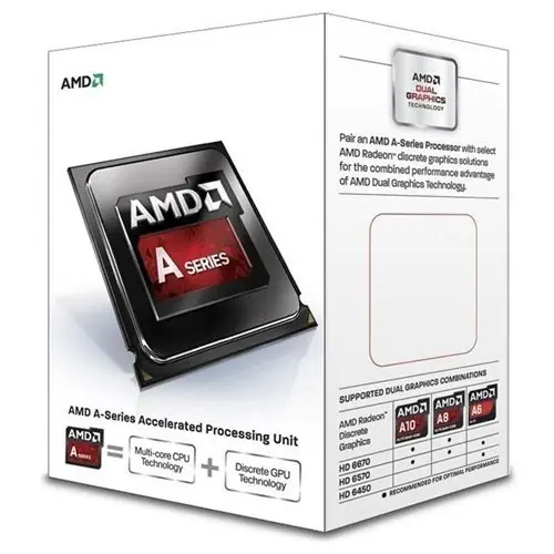 Amd A4 6300 3.7GHz 1MB 32nm Çift Çekirdek 65W FM2 İşlemci