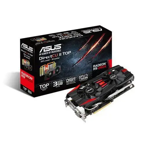 Asus R9 280X DC2T 3GB DDR5 384Bit Ekran Kartı