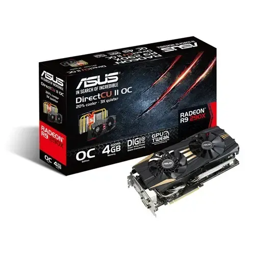 Asus Radeon R9 290X 4GB DC2 OC Ekran Kartı
