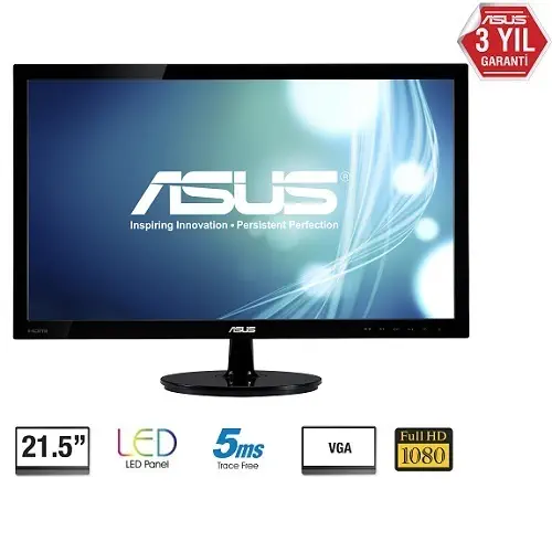 Asus VS228DE 5ms 21.5″ Led Monitör