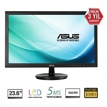 Asus VS247NR 23.6" 5ms (Analog+DVI) Full HD Led Monitör