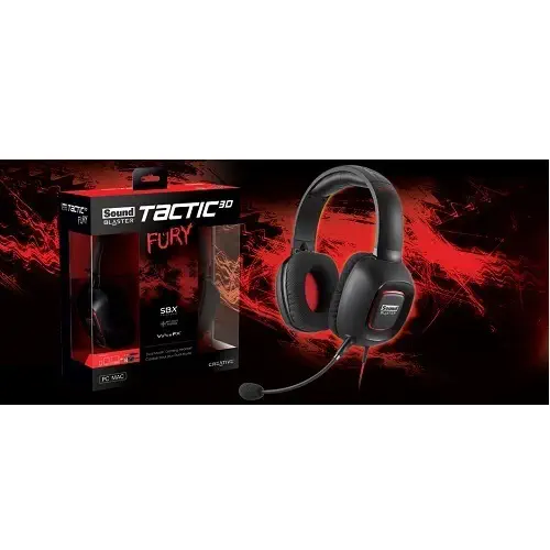 Creative Headset SB Tactic Fury USB Kulaklık